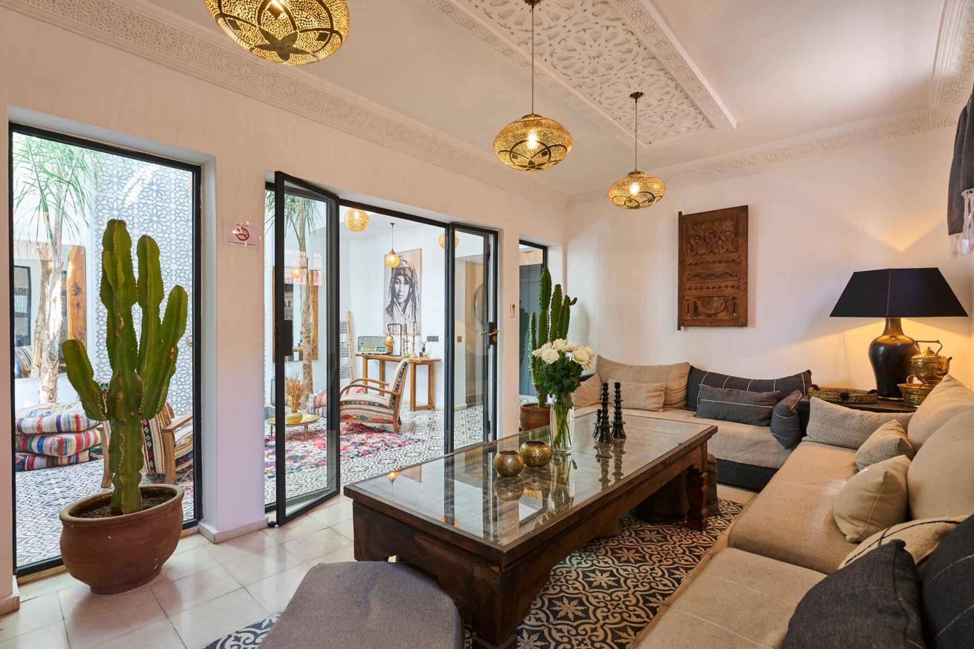 Riad Miloud En Exclusivite 10 P Au Coeur De La Medina Marrakesh Exterior foto