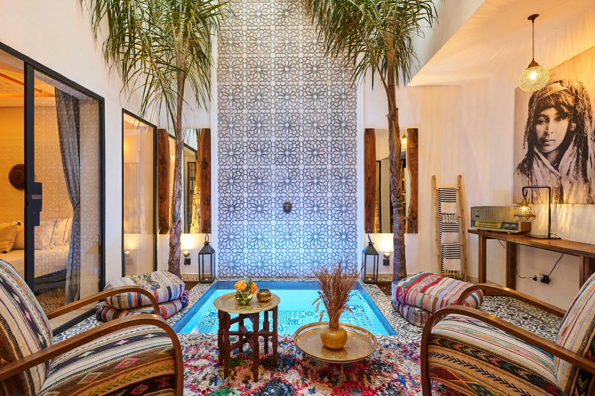 Riad Miloud En Exclusivite 10 P Au Coeur De La Medina Marrakesh Exterior foto